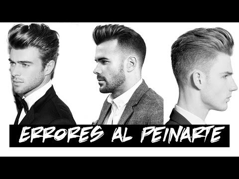 Errores que cometen los hombres al peinarse