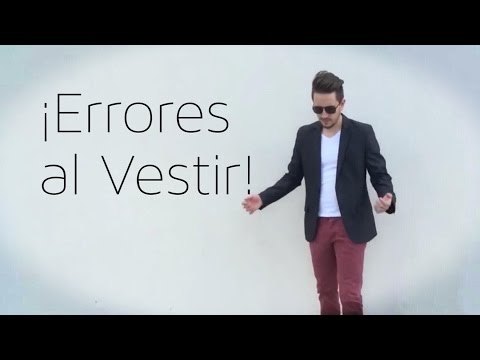 Errores al vestir Hombres