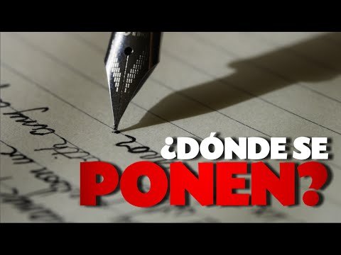 Uso del punto, la coma y el punto y coma