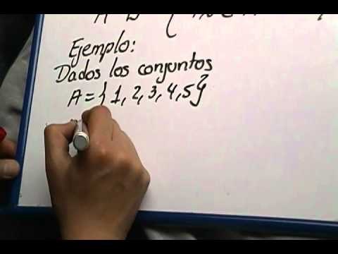 Diferencia de conjuntos