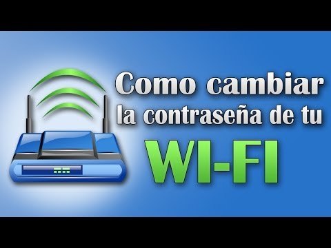Aprende a cambiar la contraseña de WIFI