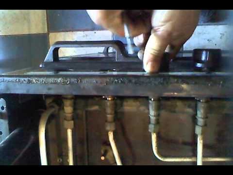 Desarmar y armar perillas de cocina