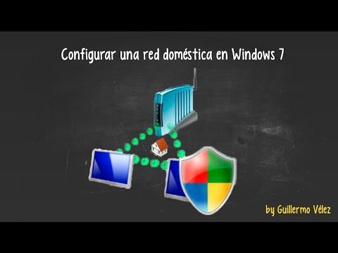 Configurar una red doméstica conWindows 7