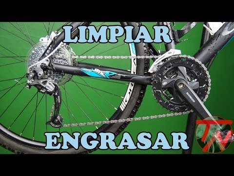 Limpiar transmisión y arreglar cadena de bici