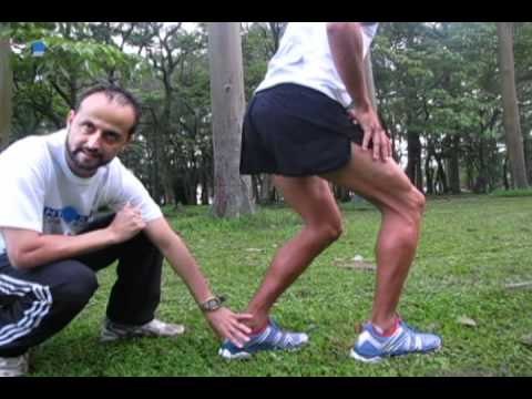Ejercicios de estiramiento luego de correr