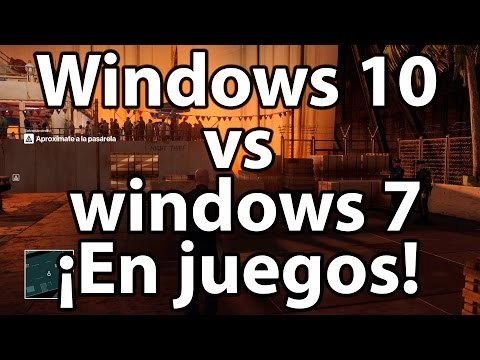 Pruebas de Windows 10 vs Windows 7 en juegos 