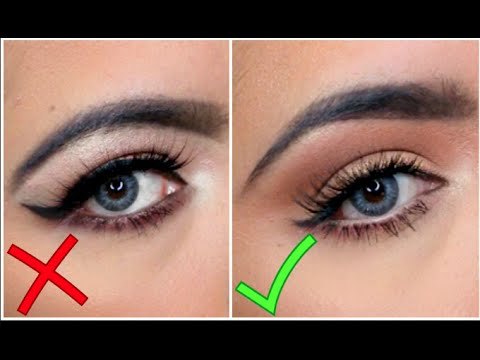 Maquillaje para párpados caidos