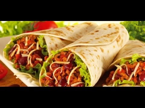 Burritos Mexicano de pollo y queso