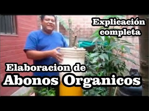 Elaboración de abonos orgánicos