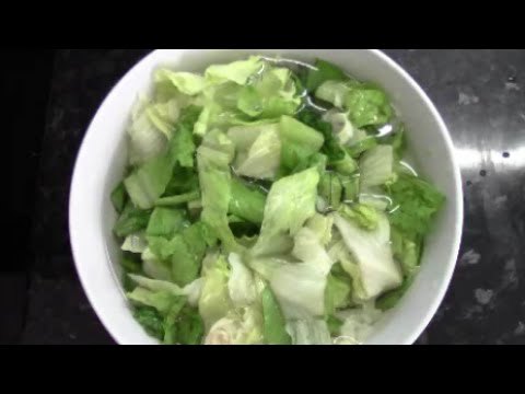 Trucos para conservar la lechuga fresca