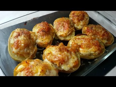 Deliciosas patatas rellenas de atún