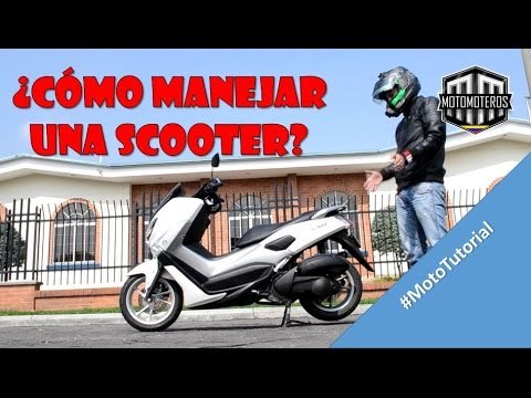 Aprende a manejar una scooter