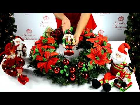 Decoración para Navidad: Corona navideña
