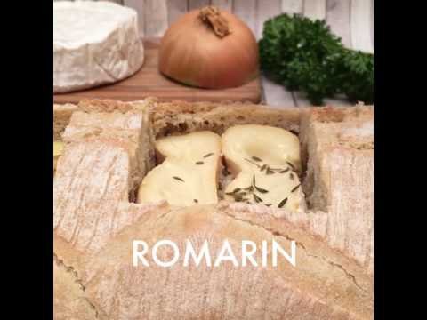 Pan con variedad de quesos