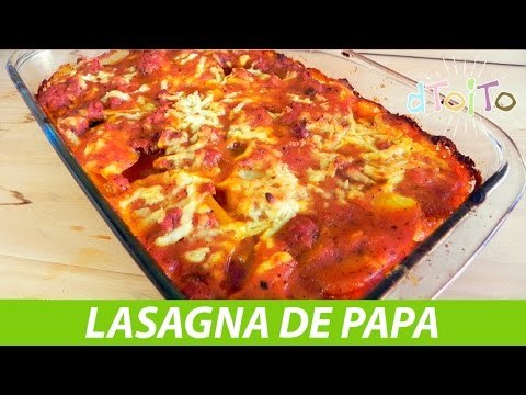 Lasaña de papas