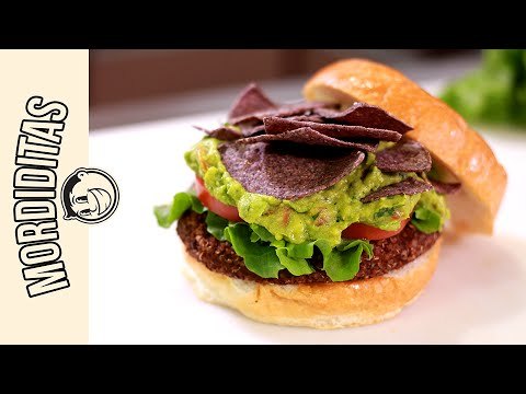 Hamburguesa de quinoa