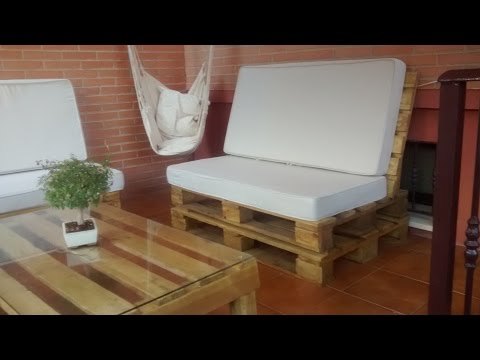 Sillones de palets