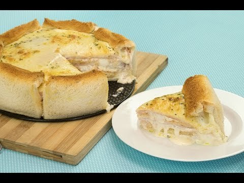 Mixto gigante con requesón