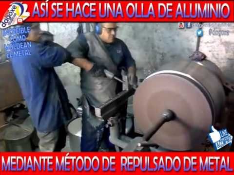 Cómo se fabrica una olla de aluminio