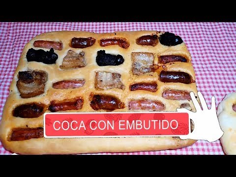 Coca de embutido