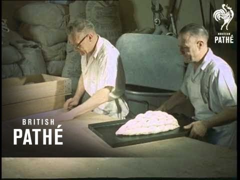 Escultor de pan. 1957