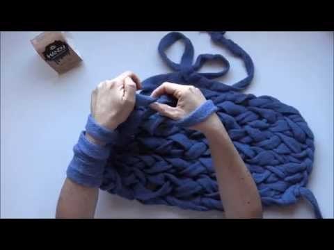 Aprende a tejer con las manos en 5 minutos