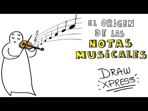 El origen de las notas musicales