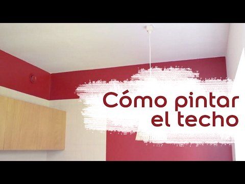 Cómo pintar el techo de una habitación