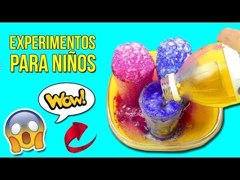 8 experimentos divertidos