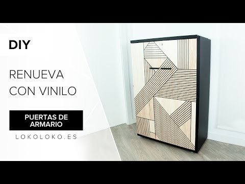 Cómo renovar un armario con vinilo