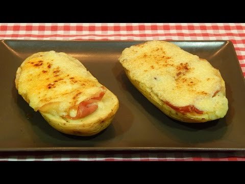 Patatas al horno con ajoaceite