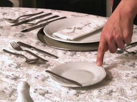 Poner una mesa formal I