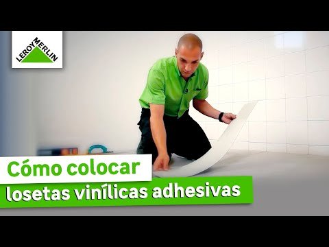 Cómo colocar losetas vinílicas adhesivas