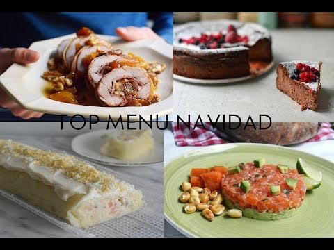 Cómo preparar un menú de Navidad