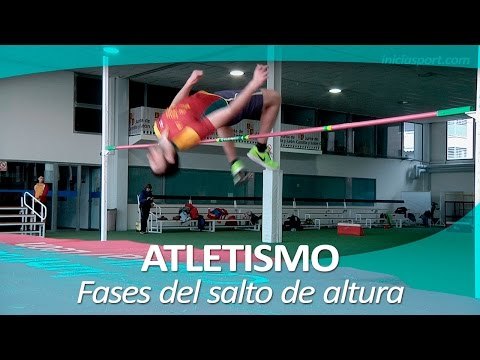 Atletismo. Fases del salto de altura