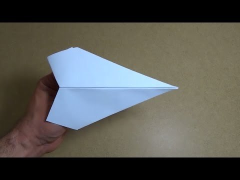 Cómo hacer el avión de papel que mejor vuela