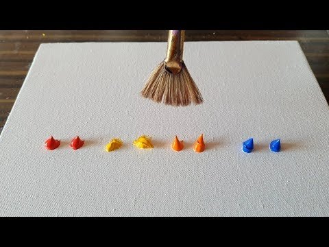 Pintura abstracta sencilla de hacer