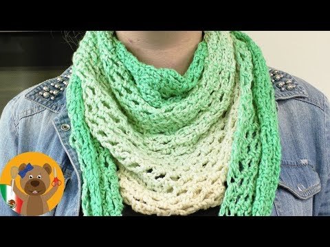 Tejer un chal de verano a ganchillo