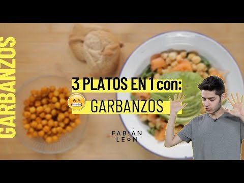 3 recetas con garbanzos