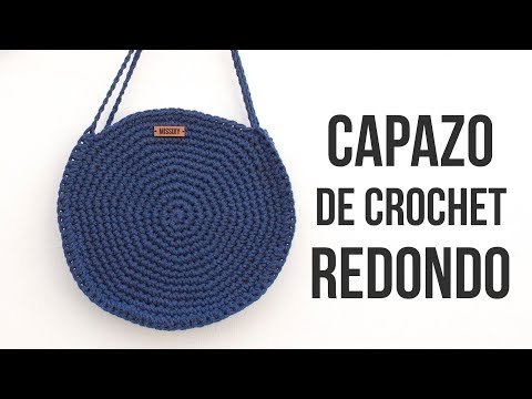Bolso capazo de crochet