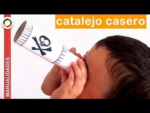 Cómo hacer un catalejo de cartón