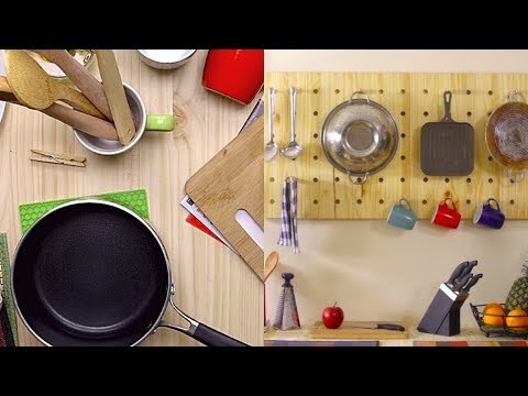 Cómo hacer un perchero para la cocina