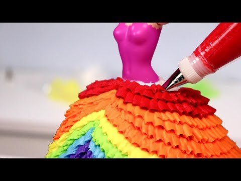 12 increíbles pasteles de vestidos de princesa