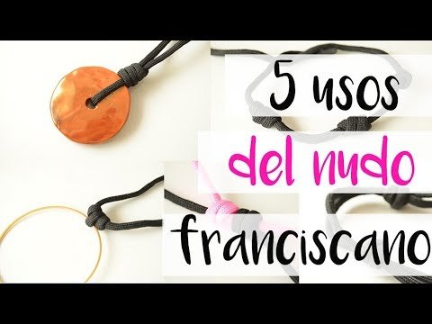 5 formas de nudos franciscanos