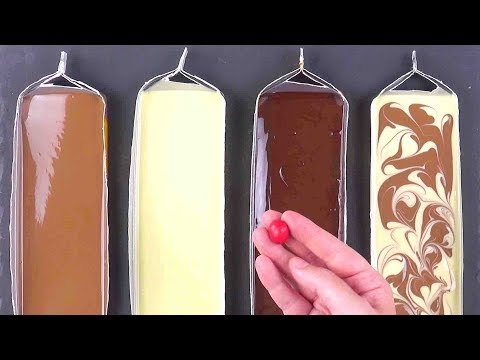 Cuatro deliciosos chocolates