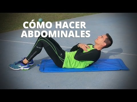 Como hacer abdominales correctamente