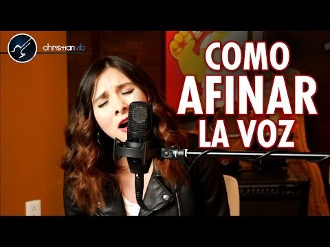 Cómo afinar la voz