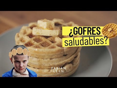 Waffles saludables. Fabián León