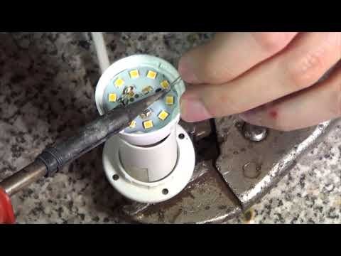 Cómo cambiar reparar bombillas LED