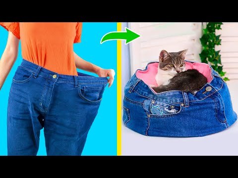 14 ideas para reutilizar jeans viejos